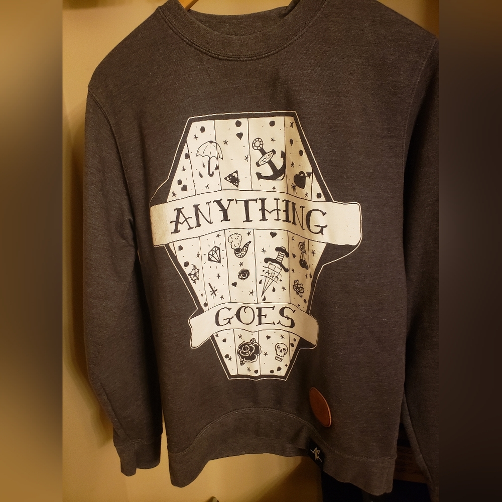 Mens Anything Goes Crew Neck